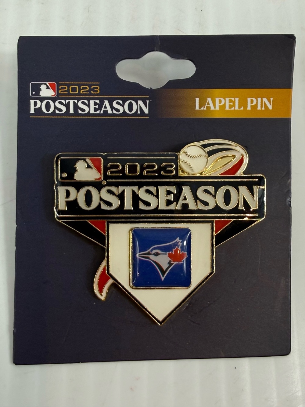 Toronto Blue Jays Lapel Pin 2023 Post Season Logo Ball MLB Baseball Collectible